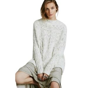 Free People Nightingale chunky oversized tunic sweater